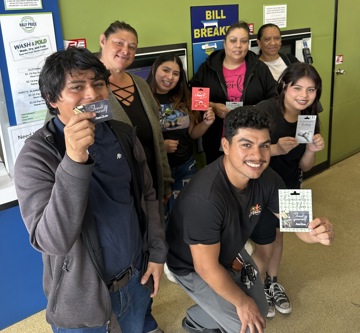 Inside Half Price Laundromat