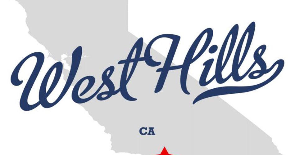 Map Of West Hills Ca