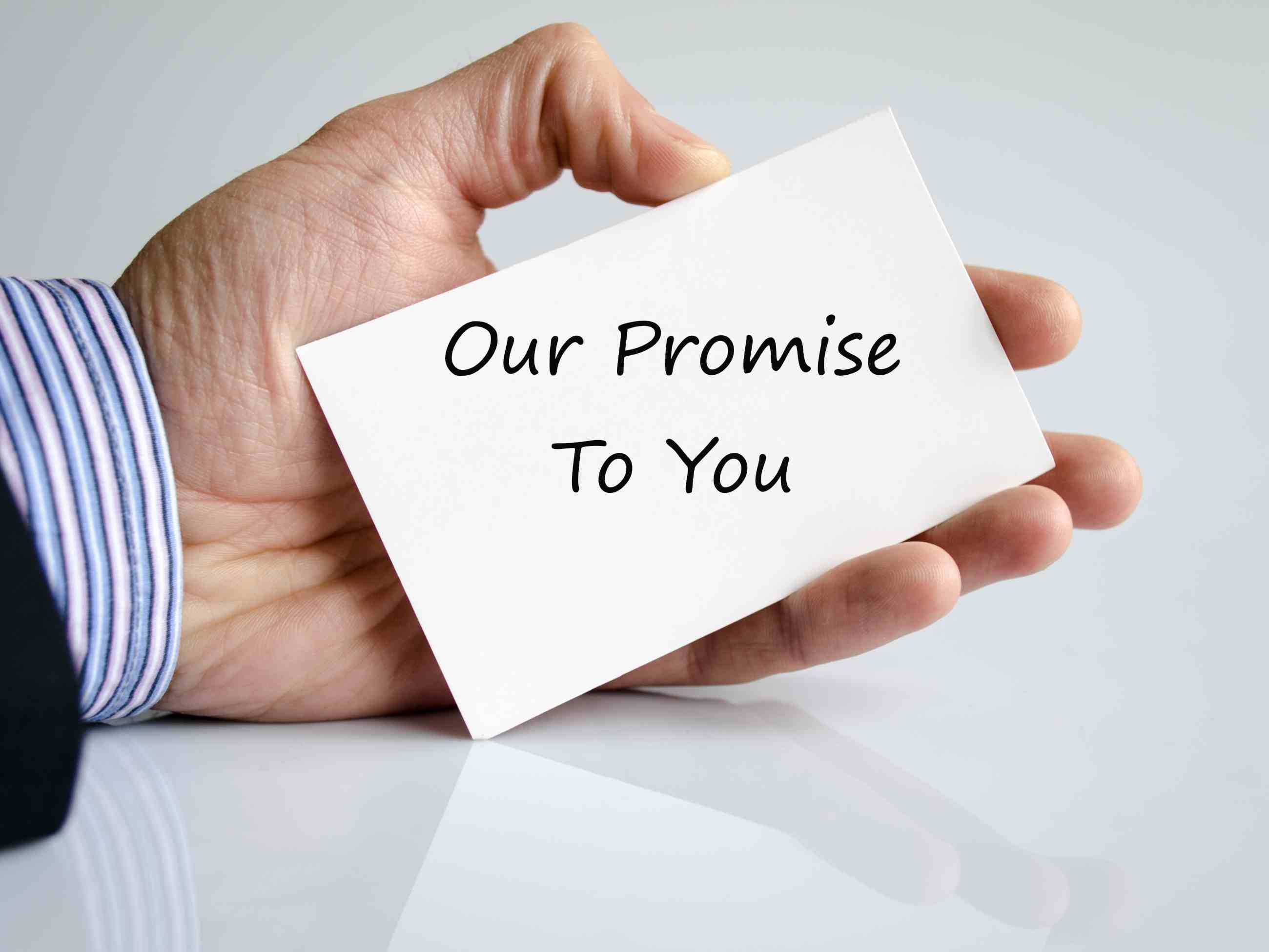 Half Price Laundromat customer service promise guarantee