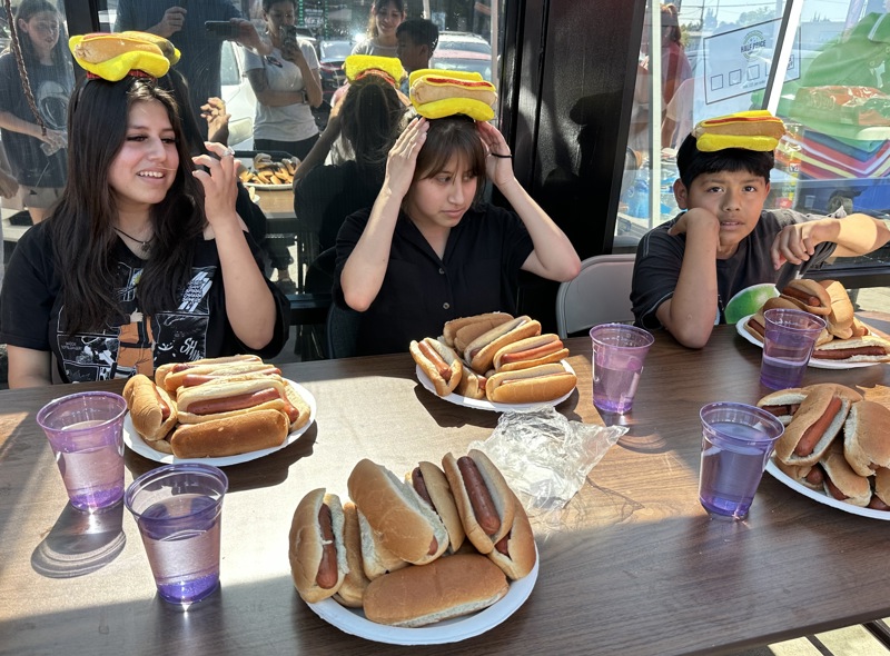 Half Price Laundry — Hot Dog Eating Contest